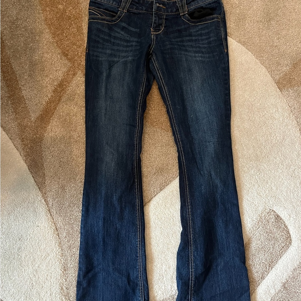 Rewind Blue Boot Cut Jeans Classic Style